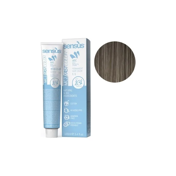 Sensus 7.2 Medium Beige Blonde Hair Color 100ml