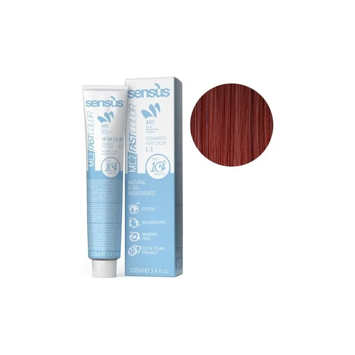 Sensus 5.5 Light Red Brown Hair Color 100ml