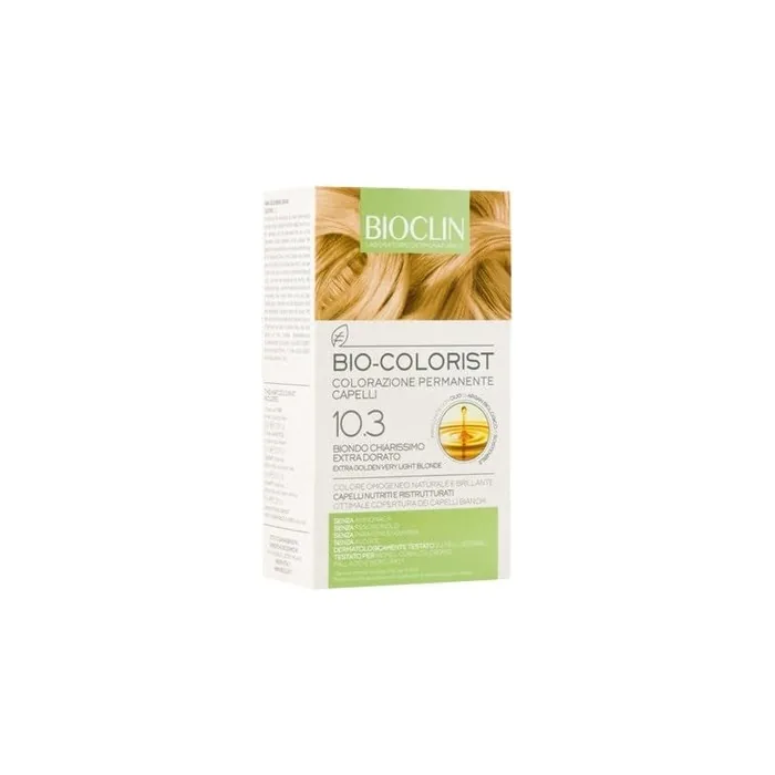 BIOCLIN Bio Colorist Permanent Hair Color 10.3 Extra Light Golden Blonde