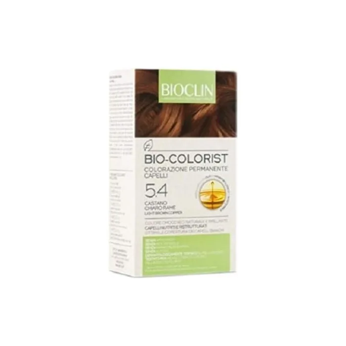 BIOCLIN Bio Colorist Permanent Hair Color 5.4 Light Chestnut Copper