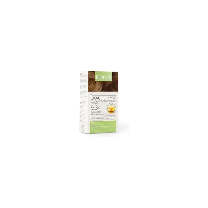 BIOCLIN Bio Colorist Permanent Hair Color 6.34 Dark Golden Copper