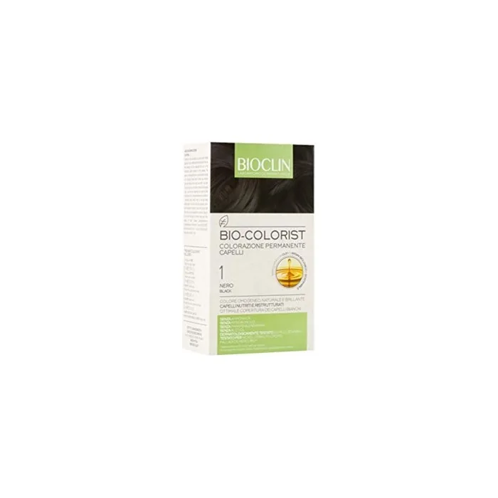 BIOCLIN Bio Colorist Permanent Hair Color Number 1 Black