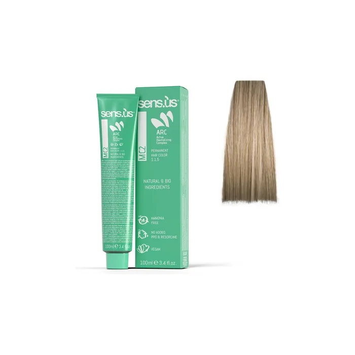 Sensus Mc2 9.01 Very Light Natural Ash Blonde Hair Color