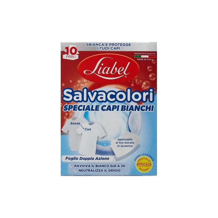 Liabel Salvacolori Special White Caps 40 Pieces - 1.6g