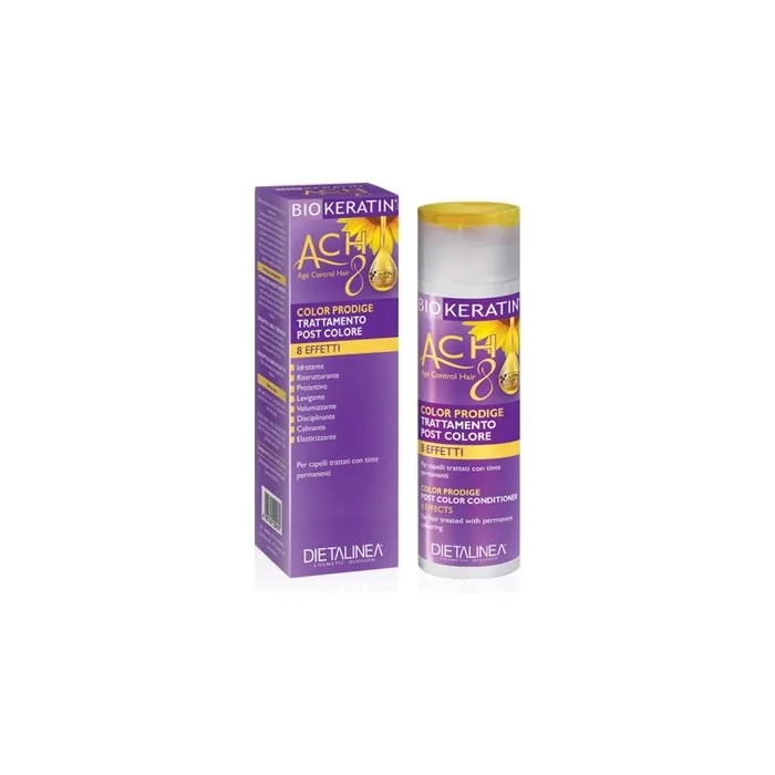 Dietalinea Hair Color 1/N Black Biokeratin