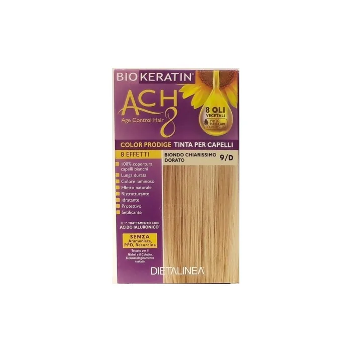 Biokeratin Color 9/D Very Light Blonde 212g
