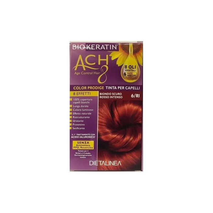 Biokeratin Color 6/RI Dark Blonde Intense Red 212g