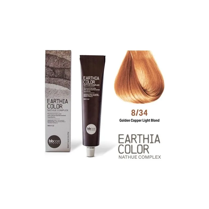 Bbcos Earthia Color Nathue Complex 84 Copper Light Blond 100ml