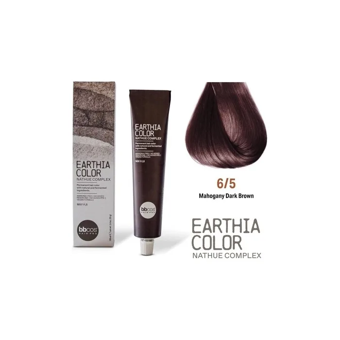Bbcos Earthia Color Nathue Complex 65 Mahogany Dark Blond 100ml