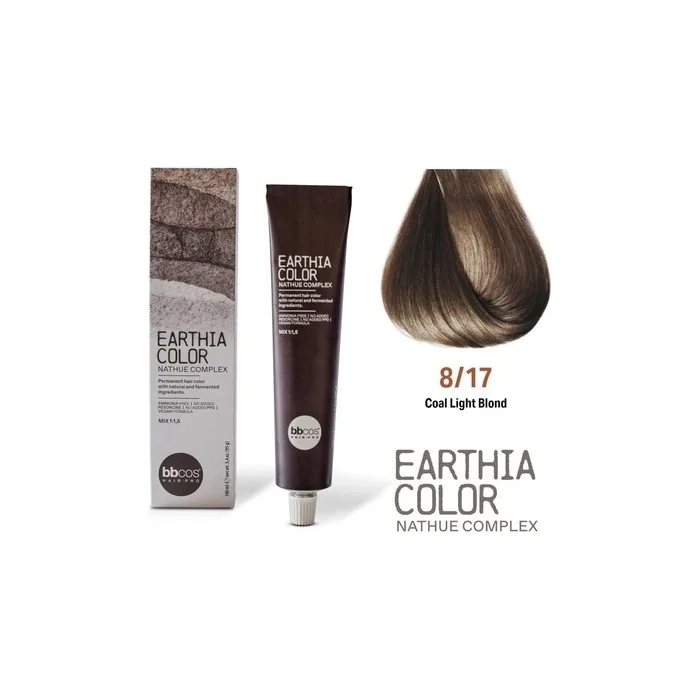 Bbcos Earthia Color Nathue Complex 821 Violet Ash Light Blond 100ml