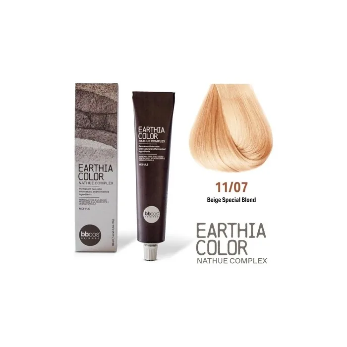 Bbcos Earthia Color Nathue Complex 1107 Beige Special Blond 100ml