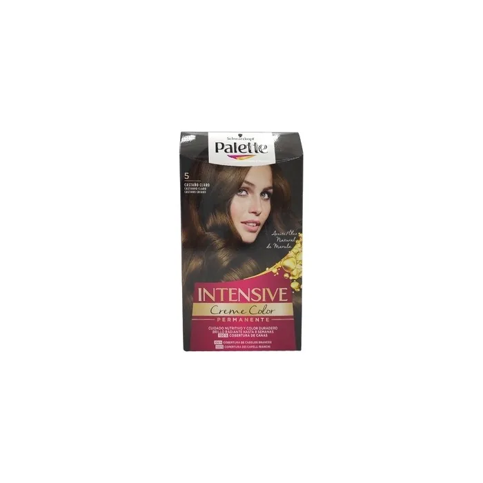 Palette Intense Shade 5 Light Brown Permanent Colour Schwarzkopf Palette ICC 5 Light Brown