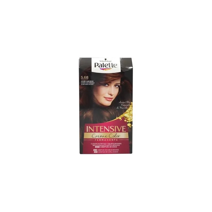 Schwarzkopf Palette Intensive Creme Color Tint 568 Light Reddish Brown
