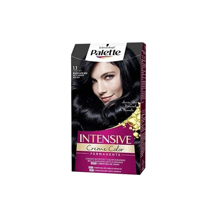 Schwarzkopf Palette Intense Color Cream 1.1 Blue Black Tone