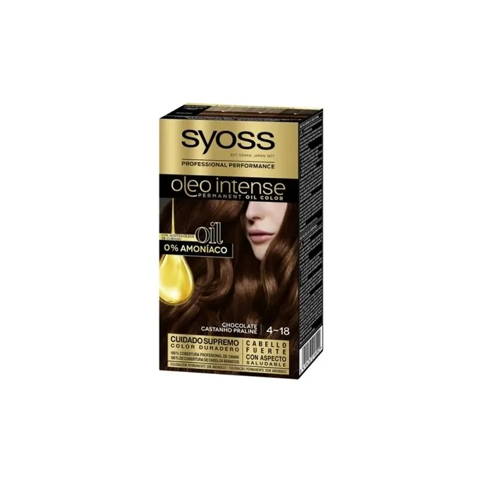Syoss Syoss Oleo Intense Permanent Hair Color 418 Chocolate