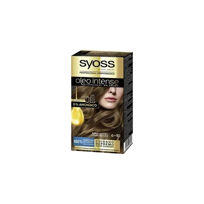 Syoss Syoss Oleo Intense Permanent Hair Color 610 Dark Blonde