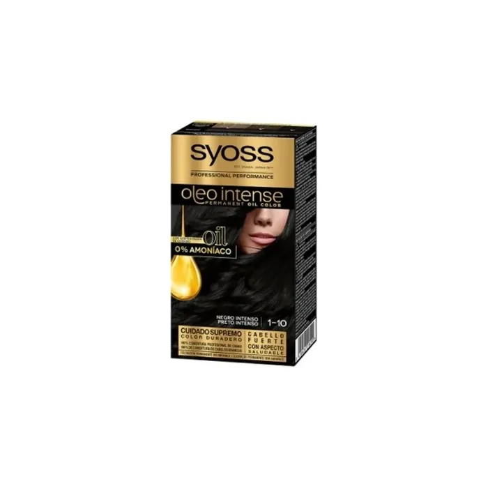 Syoss Syoss Oleo Intense Permanent Hair Color 110 Deep Black