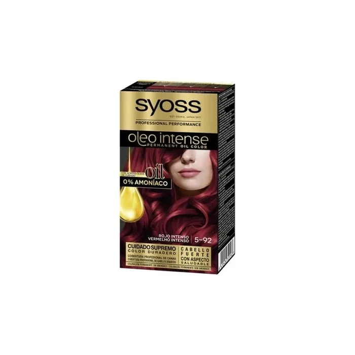 Syoss Syoss Oleo Intense Permanent Hair Color 592 Intense Red