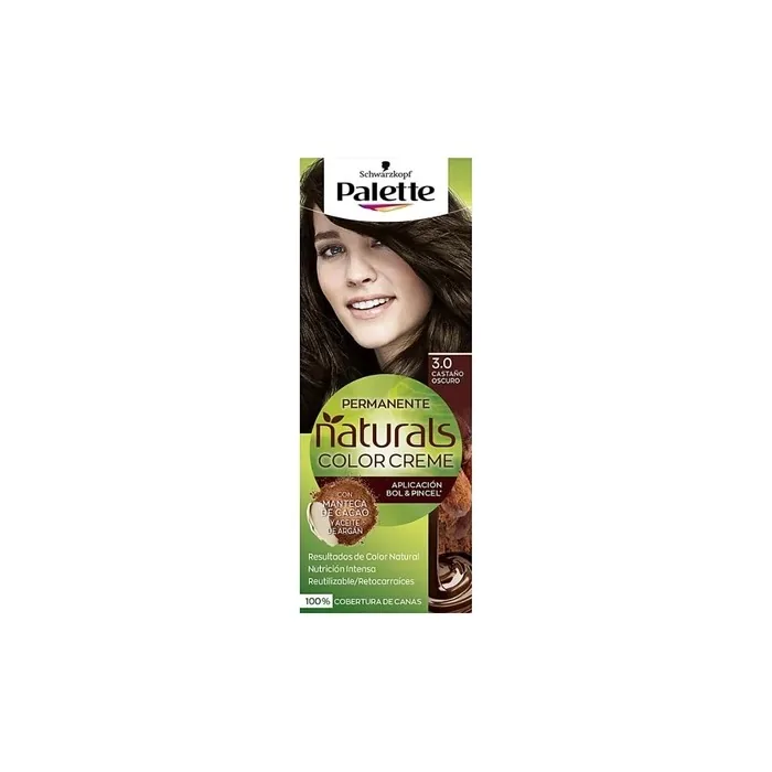 Schwarzkopf Palette Naturals Color Creme 30 Dark Chestnut Hair Color