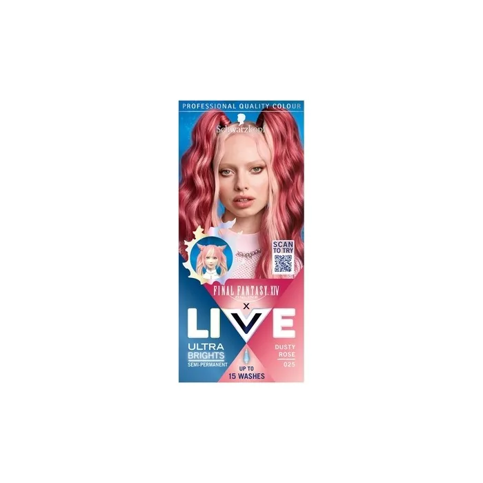 Schwarzkopf Live Hair Color 025 Dusty Rose