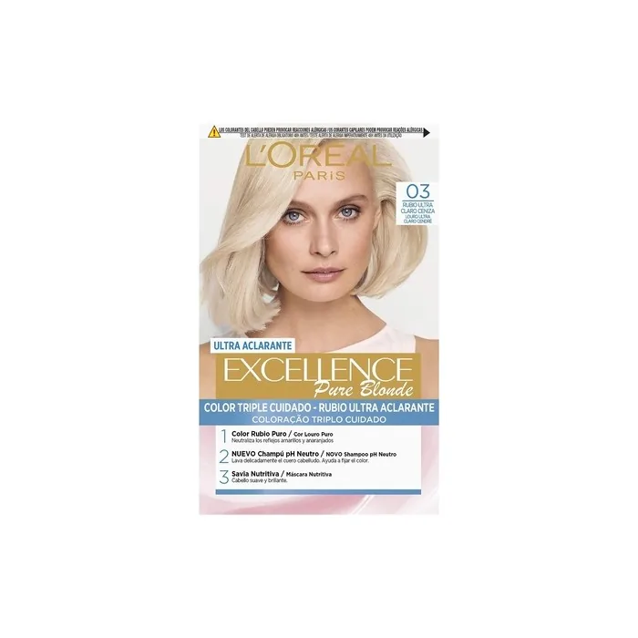 L'Oreal Excellence Creme Permanent Colouring Cream Ultra Light Ash Blonde