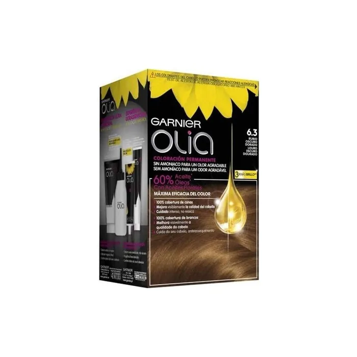 Garnier Olia Permanent Hair Color Without Ammonia for a Pleasant Smell
