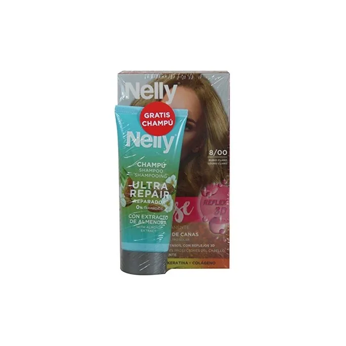 PARAFARM Nelly Intense Color Cream 8/00 Light Blonde + Chamomile Neutral Standard