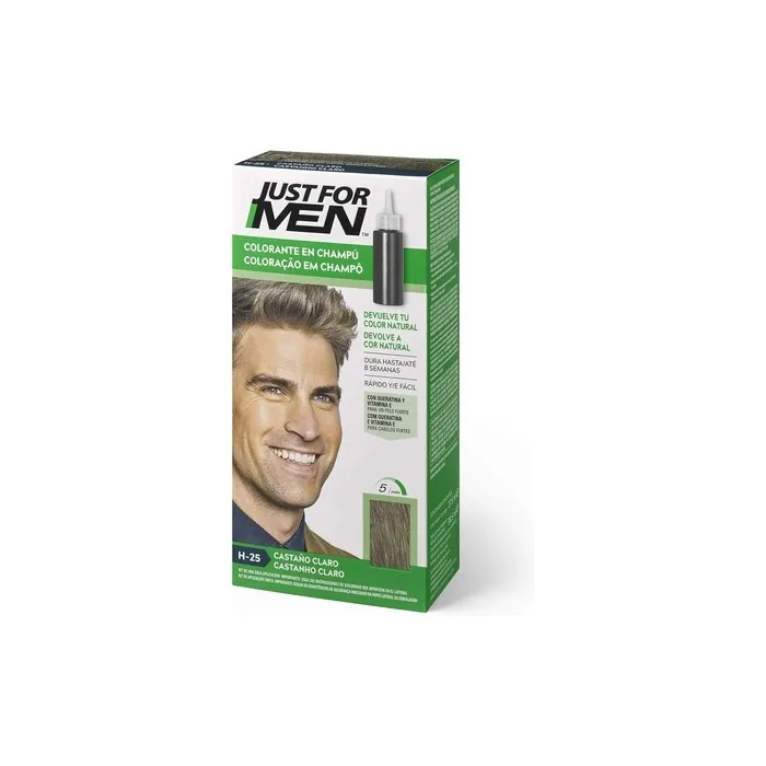 Just for Men Coloring Shampoo 60ml H25 Light Brown