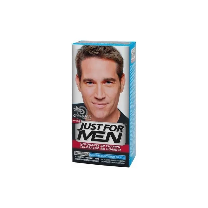 Just For Men Shampoo-in Haircolor Light Medium Brown 66ml