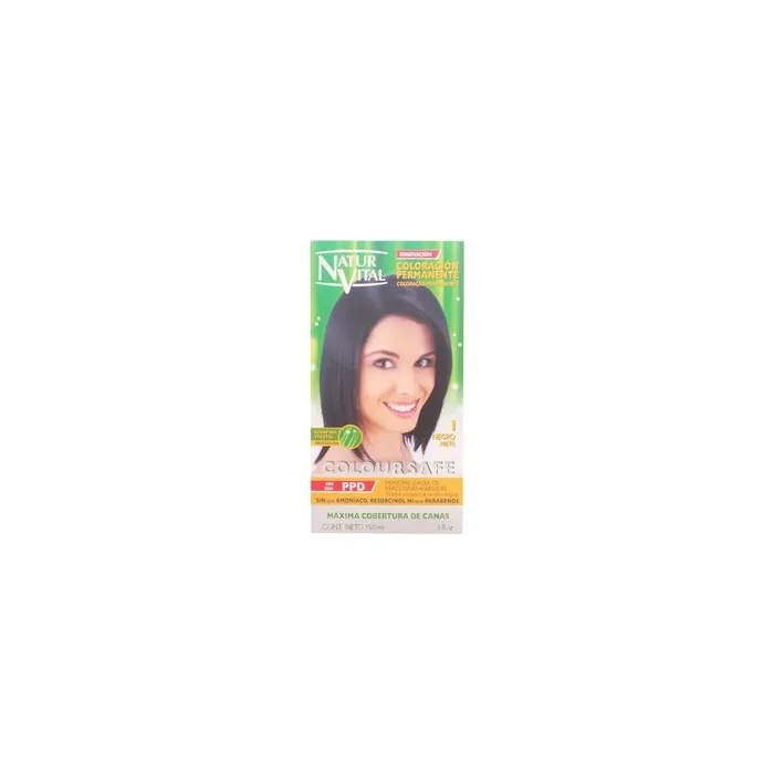 Naturaleza Y Vida Coloursafe Permanent Black Color 1 150ml