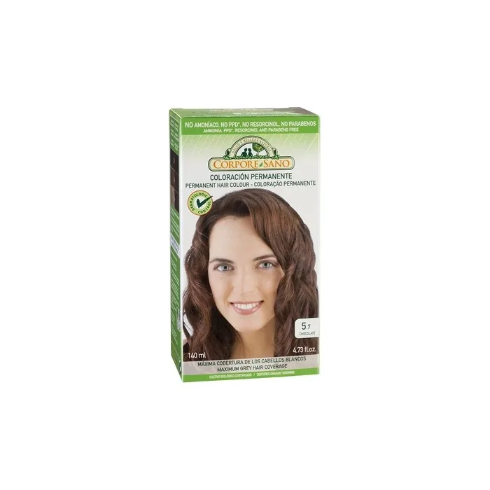 Corpore Corpore Hair Dye 57 Chocolate 140ml Organic