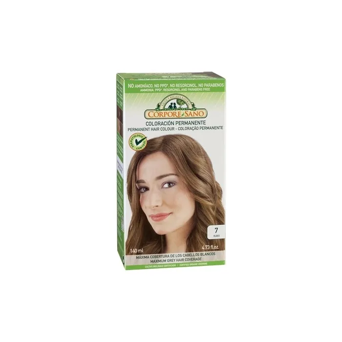 Corpore Corpore Hair Dye 7 Blonde 140ml Organic