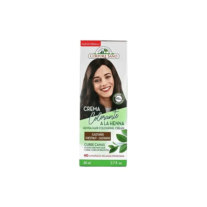 Henna Hair Color Chestnut 80ml