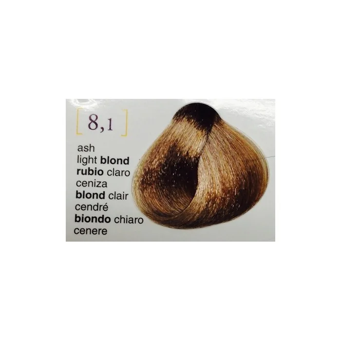 Salerm Salermsivion Coloring Cream 2.3 Oz 8.1 Ash Light Blond