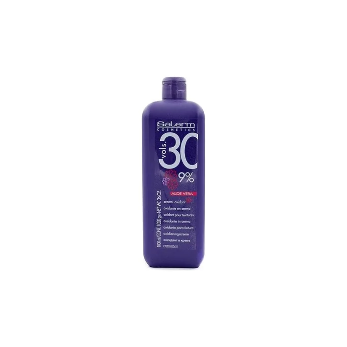 Salerm Cream Oxidant Volume 30 9% with Aloe Vera 36 Oz