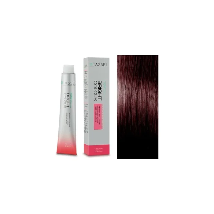Eurostil Bright Colour Hair Dye No 55 Light Chestnut Mahogany 1 Unit