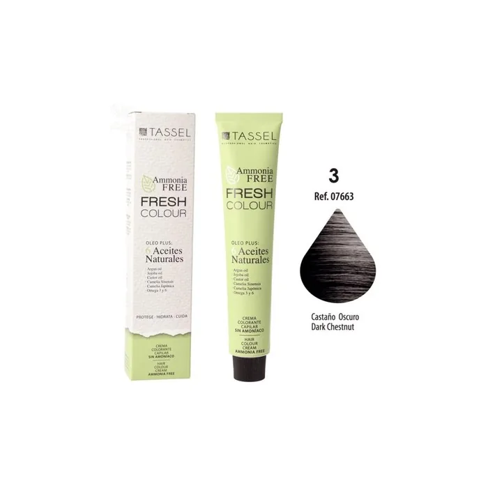 Eurostil Fresh Colour Ammoniafree Hair Dye Dark Chestnut