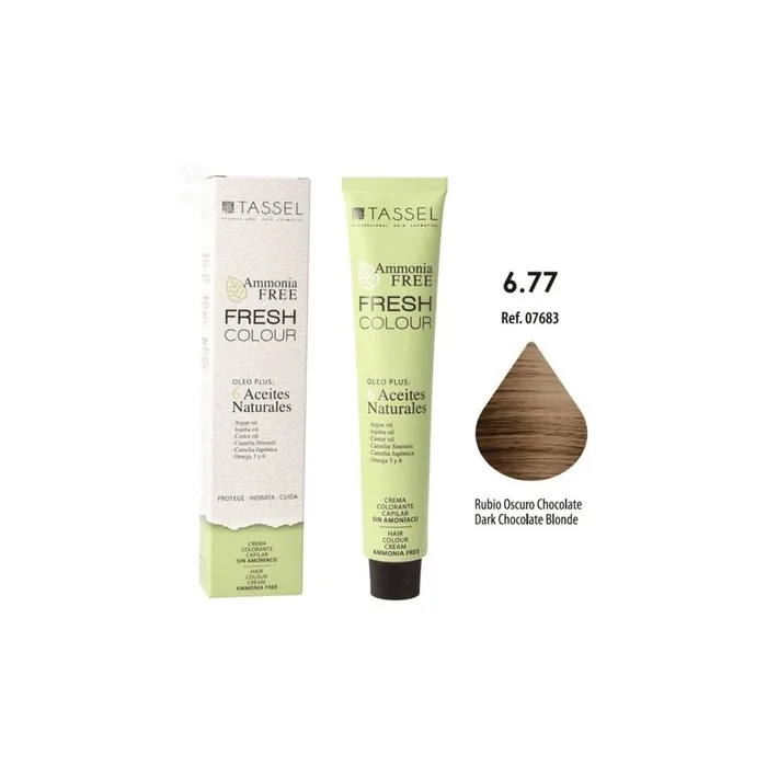 Eurostil Fresh Colour Bleaching Cream 677 Dark Chocolate Without Ammonia