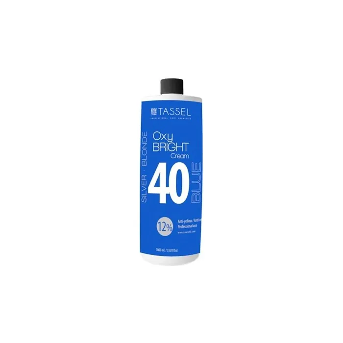 Eurostil Cream Blue Oxybright 40 Volume 1000 Milliliters