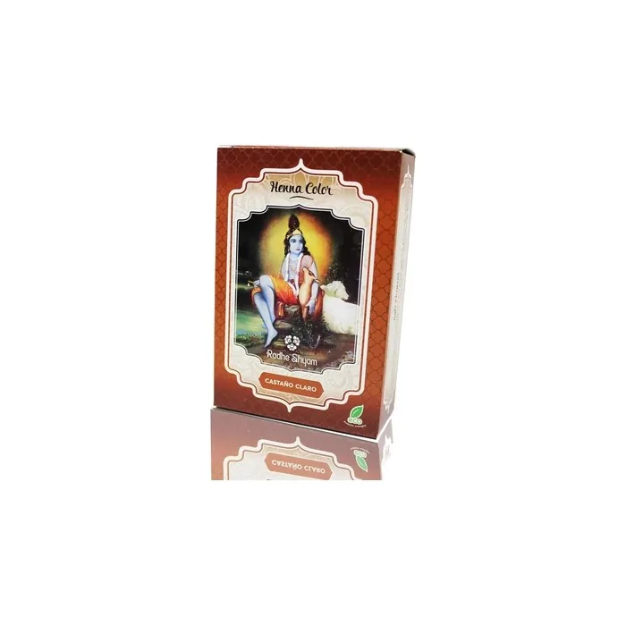 Radhe Shyam Henna Light Brown Powder 100g