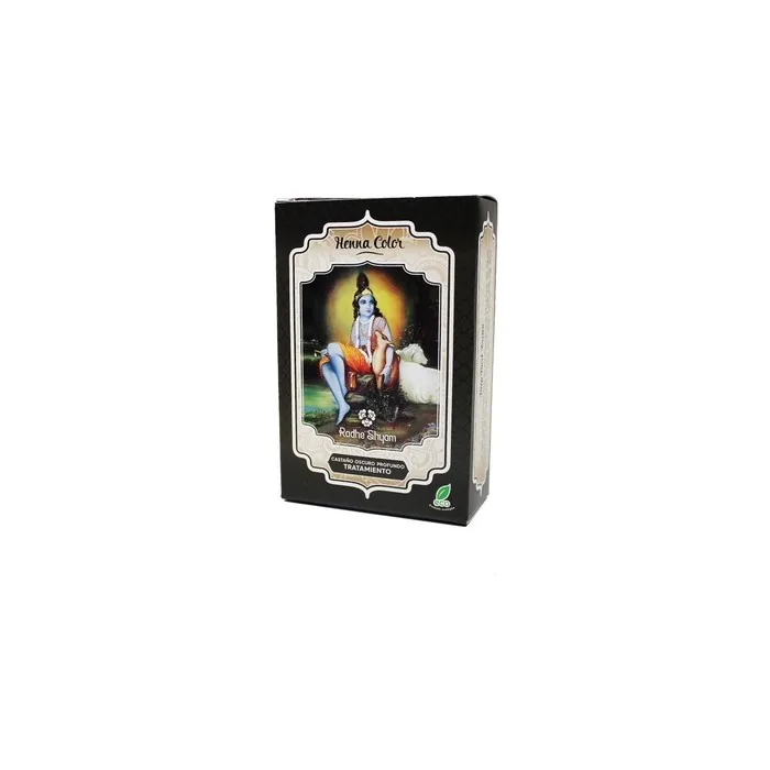 Radhe Shyam Deep Dark Brown Henna Treatment Powder 100 G