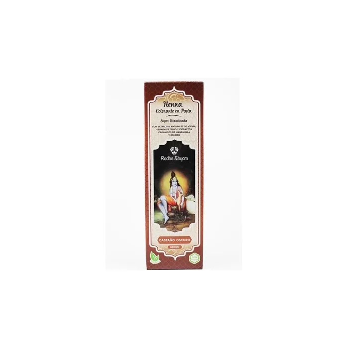 Radhe Shyam Dark Chestnut Henna Paste 200g