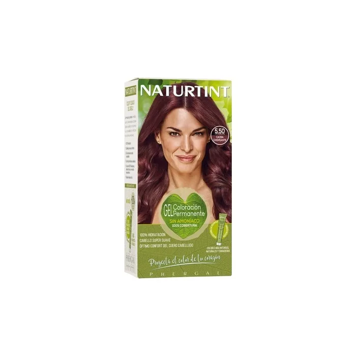 Naturtint 550 Sparkling Mahogany Ammonia Free Hair Colour 150ml