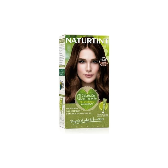Naturtint 435 Intense Cappuccino Brown Ammonia Free Hair Colour 170ml