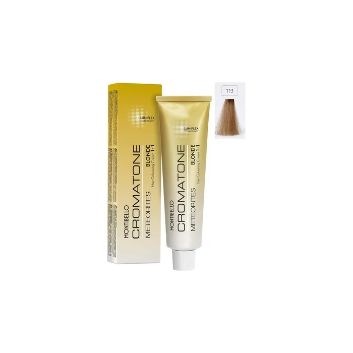 Montibello Cromatone Meteorites Hair Coloring Cream No 113 Blonde 1 Unit