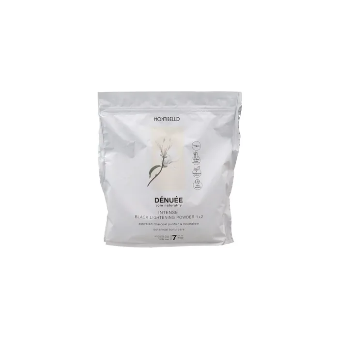 Montibello Denuee Intense Black Lightening Powder 12, 500 Grams