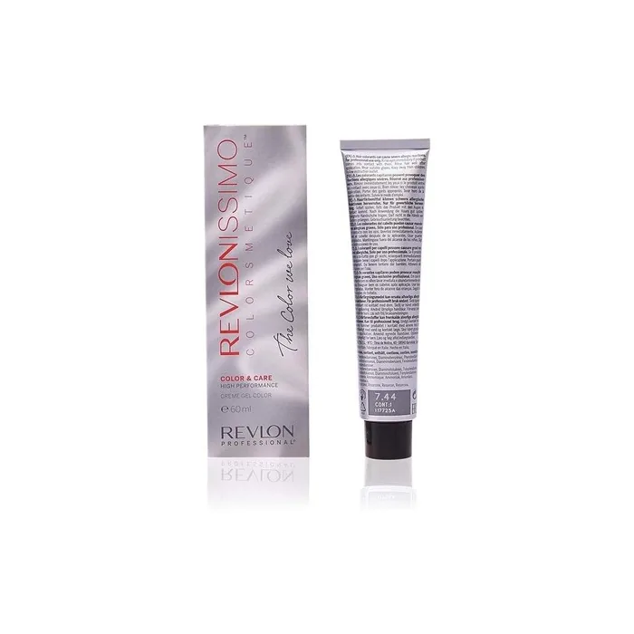 Revlonissimo Colorsmetique 7.44 Copper Medium Intensive Blonde Permanent Hair Colour 60ml