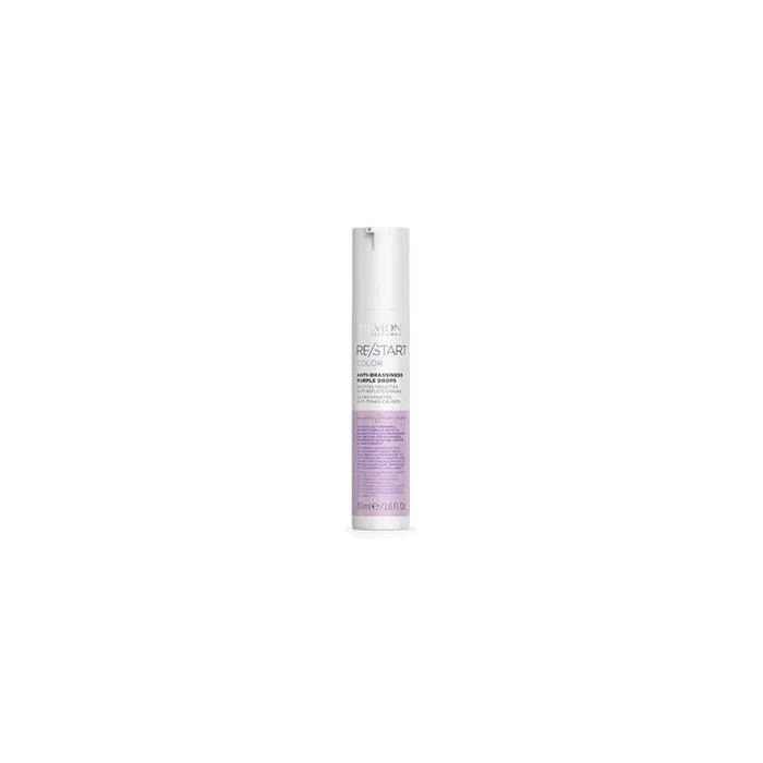 Revlon Restart Color Antibrassiness Purple Drops 50ml For Blonde Hair