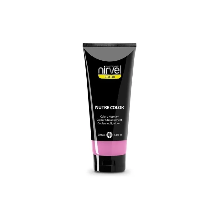 Nirvel NUTRE COLOR FLUOR Gum Professional Mask 200ml - Temporary Color, Nourishment, and Brightness