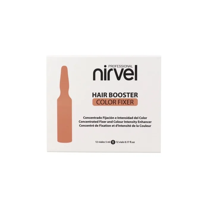 Nirvel Hair Booster Color Fixer 12 Vials Of 5 Ml
